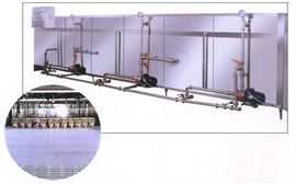 喷淋杀菌冷却机