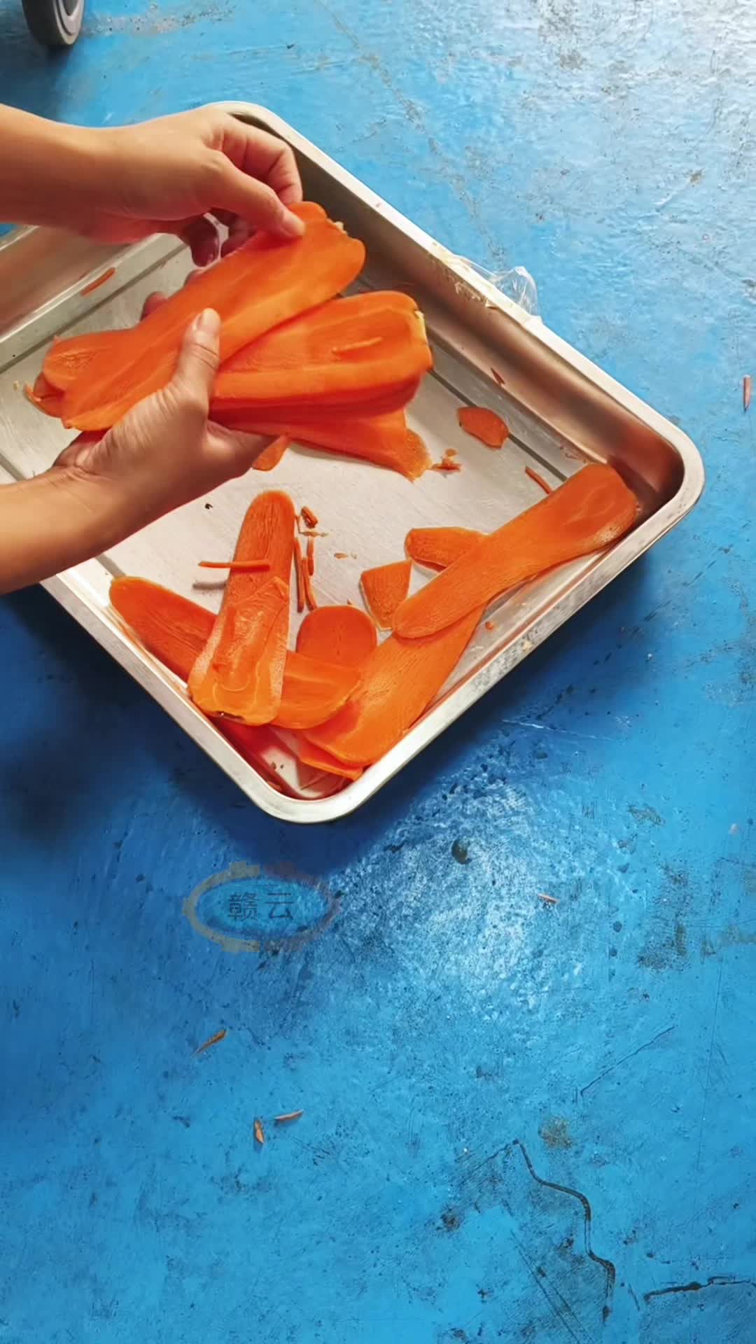 水平方向切片机 胡萝卜等食材切大片