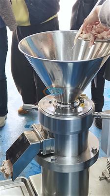 鱼肉鱼刺高速研磨机 研磨效果细腻 速度快