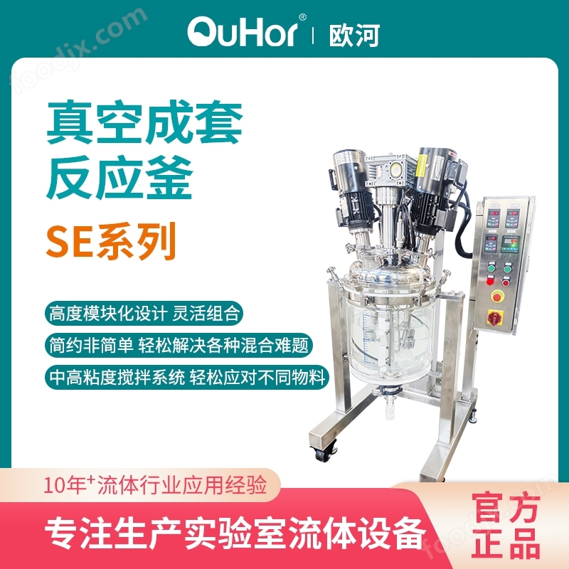 SE-20L laboratory pilot development vacuum homogenization reactor