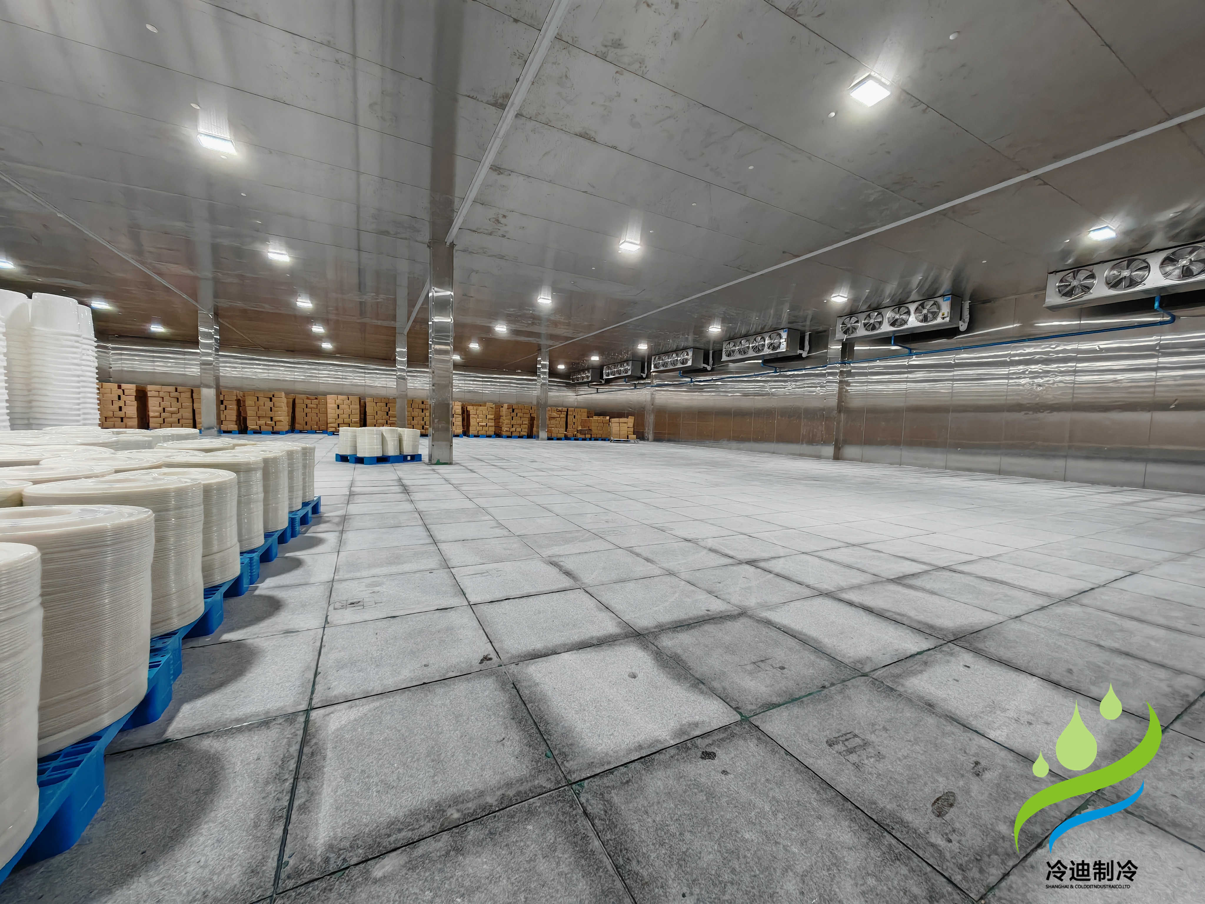 冷迪制冷柬埔寨三只松鼠10000立方食品冷库建造案例