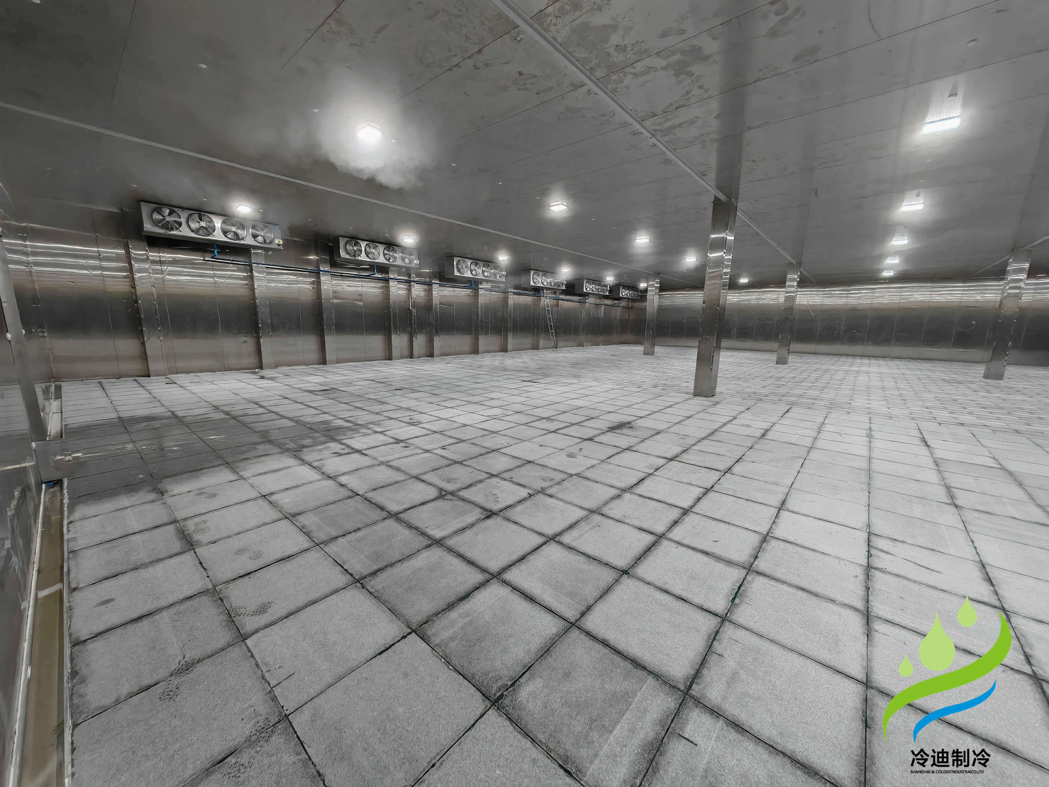 冷迪制冷柬埔寨三只松鼠10000立方食品冷库建造案例